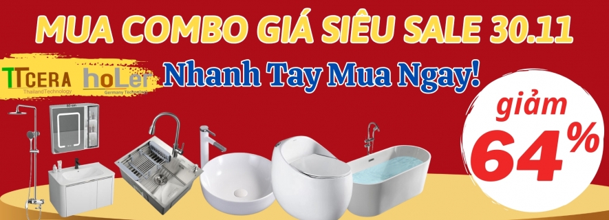 Thiết Bị Vệ Sinh TTCERA Lắp Đặt Tận Nơi