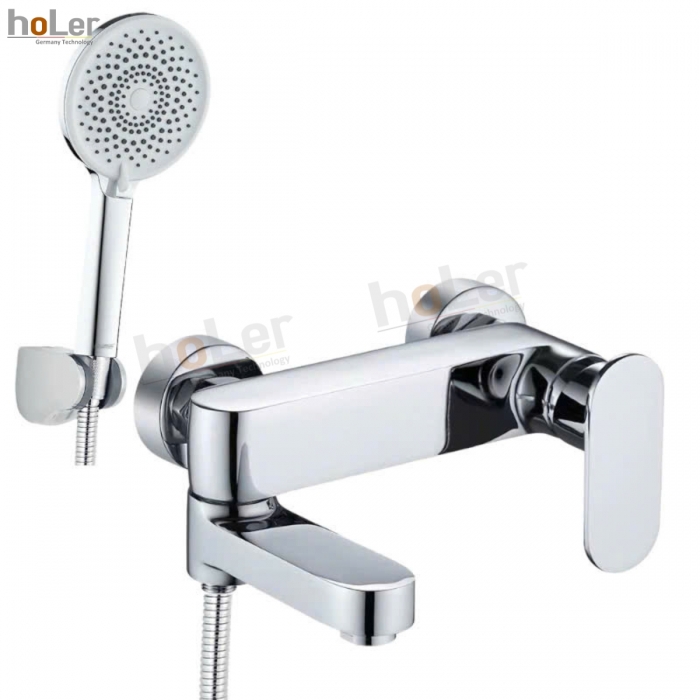 Bộ Sen Tắm Nóng Lạnh Mạ Crom Holer HLST317