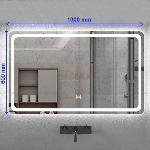 Gương Led Cảm Ứng Chữ Nhật TTCERA GL42