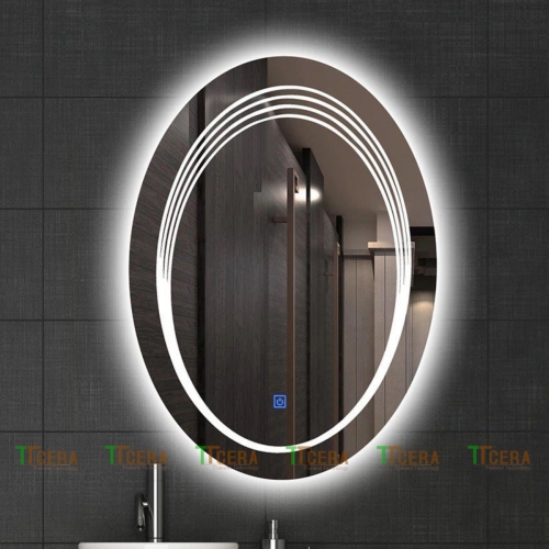 Gương Led Cảm Ứng Oval TTCERA GL49