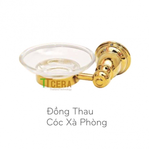 Kệ Xà Đồng Thau Mạ Vàng TTCERA KXP03