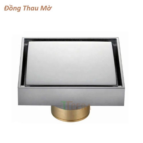 Phiễu Thoát Sàn Chống Hôi Đồng Thau Mờ TTCERA PT09