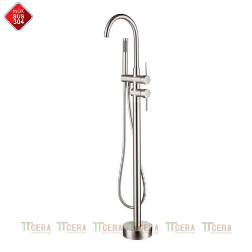 Sen Cây INOX 304 Đặt Sàn Bồn Tắm Nằm TTCERA SBT013