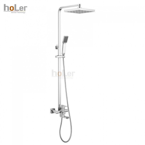 Sen Cây Tắm Đứng Đồng Thau Crom Holer HL229