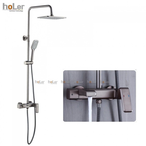 Sen Cây Tắm Đứng Đồng Thau Sơn Tĩnh Điện Xám Holer HL270