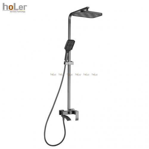 Sen Cây Nóng Lạnh Inox SUS 304 Sơn Tĩnh Điện Xám Holer HL295