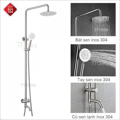 Sen Cây Tròn Lạnh Inox 304 TTCERA SC136