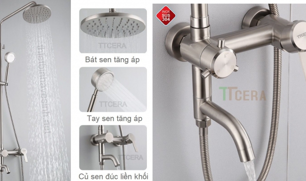 Tổng hợp các cách thức chọn sen cây vuông inox 304 chính hãng rẻ nhất