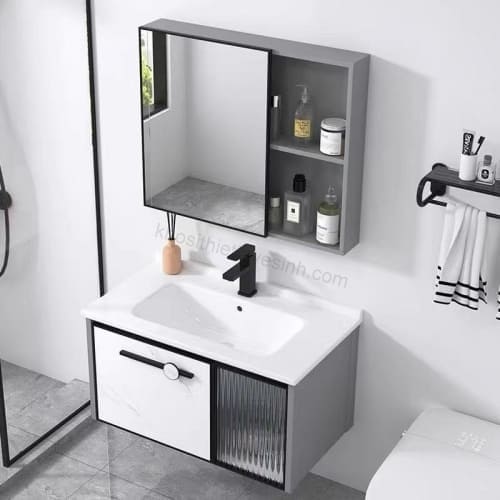 Tủ Lavabo Nhôm Cao Cấp TTCERA TLVB64