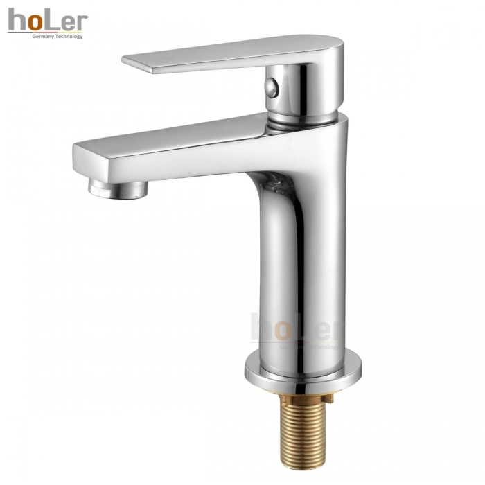 Vòi Lavabo Lạnh Đồng mạ Crome Holer HL-LB6119