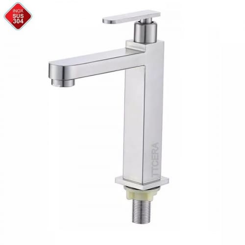 Vòi Lavabo lạnh inox 304 TTCERA LB602