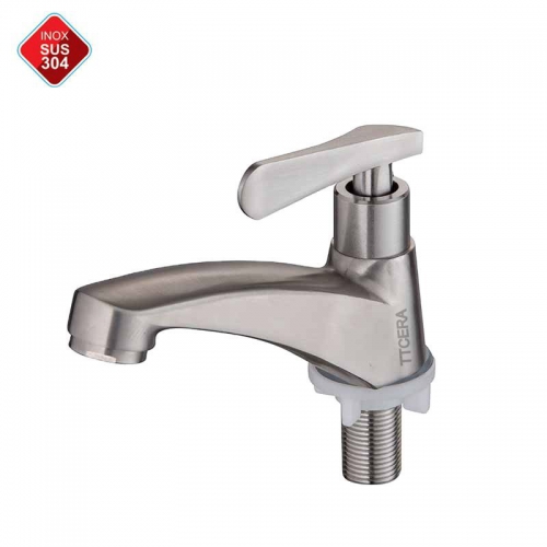 Vòi Lavabo Lạnh Inox 304 TTCERA LB603