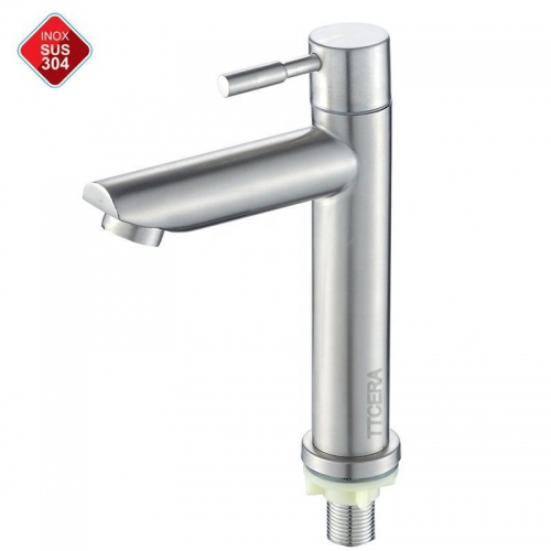 Vòi Lavabo lạnh inox 304 TTCERA LB604