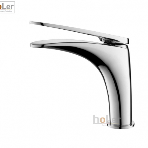 Vòi Lavabo Nóng Lạnh Đồng mạ Crome Holer HL-LB619