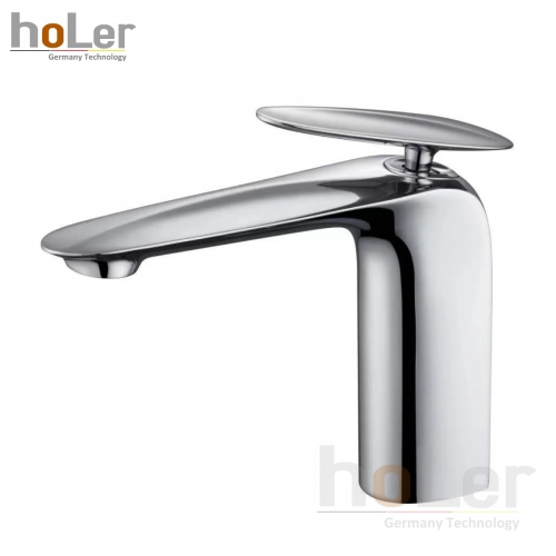 Vòi Lavabo Nóng Lạnh Đồng mạ Crome Holer HL-LB639