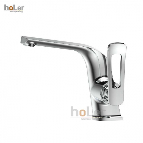 Vòi Lavabo Nóng Lạnh Đồng mạ Crome Holer HL-LB678