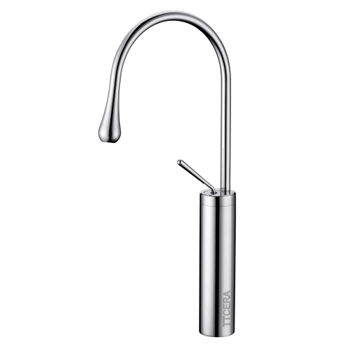 Vòi Lavabo Nóng Lạnh Đồng Thau Mạ Crom Cao 30cm TTCERA LB228