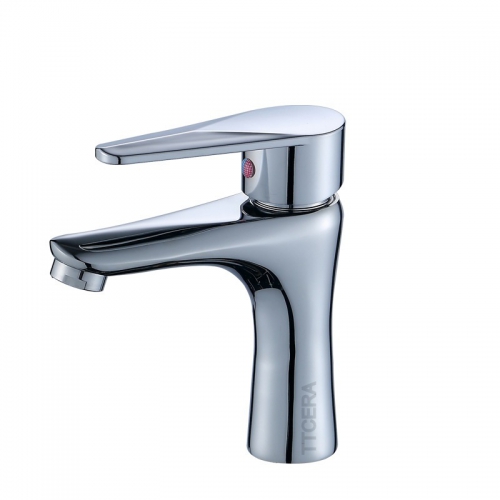 Vòi Lavabo Nóng Lạnh Đồng Thau Mạ Crom TTCERA LB232 