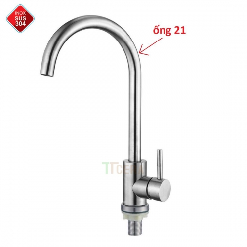 Vòi Rửa Chén Lạnh INOX 304 TTCERA CL513