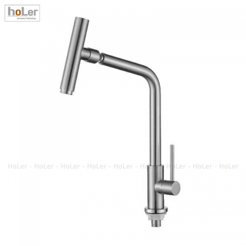 Vòi rửa chén Lạnh Inox SUS 304 Holer CHL932