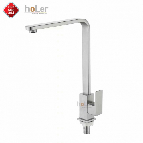 Vòi rửa chén Lạnh Inox SUS 304 Holer CHL951